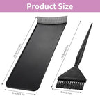 Professional hair dye applicator brush included in the kit