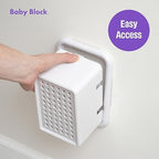 Baby Block extra large outlet cover box packaged in retail box