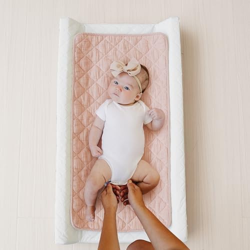 Konssy baby changing mat 2 pack laid flat