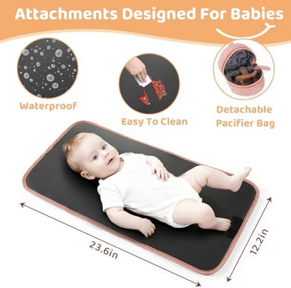 Detailed view of Jollito baby bag reinforced stitching