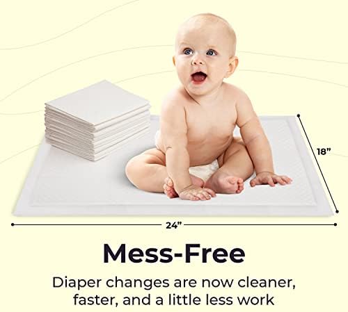 Peekapoo changing pad liners stacked in fifty count pack