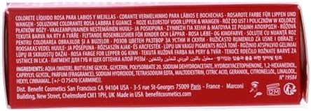 Benefit Benetint authentic USA imported packaging box and bottle layout