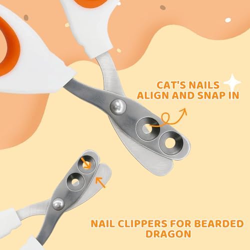 YGHZYHLYL small reptile nail cutter displaying compact ten centimeter design