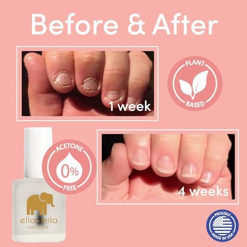 ella+mila no bite polish providing assistance with maintaining strong nails