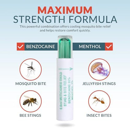 Maximum strength benzocaine and menthol topical solution packaging details and warnings