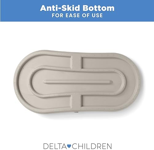 Delta Children grey changing pad packaging and details