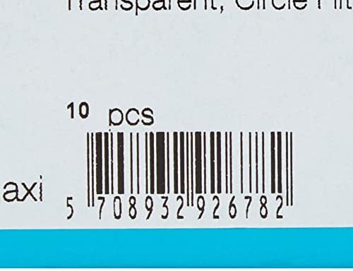 Coloplast SenSura Mio maxi ostomy bag wide outlet open for draining.