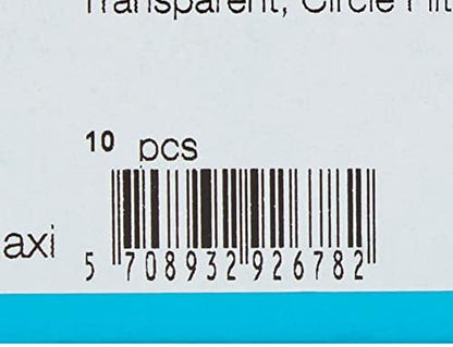 Coloplast SenSura Mio maxi ostomy bag wide outlet open for draining.