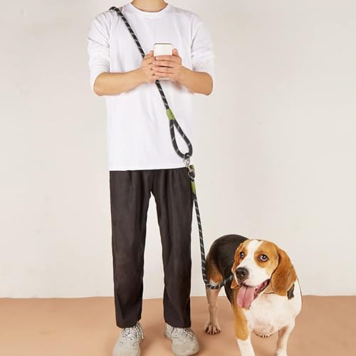 Person wearing pawstrip crossbody pet rope for hiking