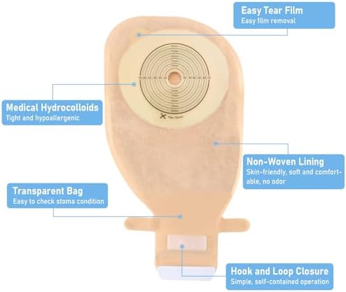 Customizable Hydrocolloid Skin Barrier For Jointown Ileostomy Stoma Pouches