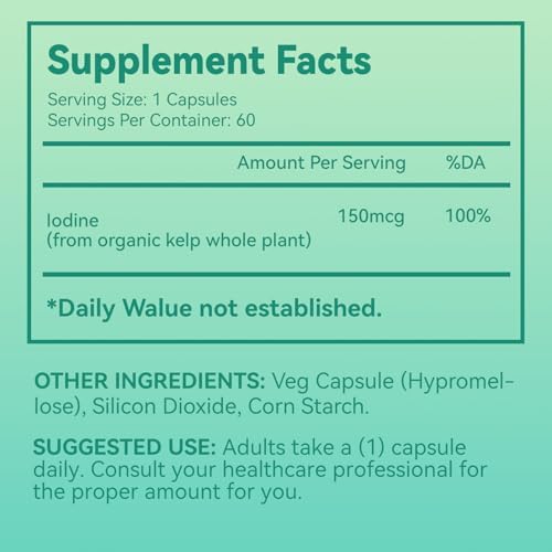 Brand logo and product information on Babivek iodine bottle