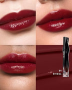 Stellar Dust Lip Stain 09 Enigma, Transfer-Proof & Smudge-Proof Lip Gloss, Deep Red Brown Tinted Glossy Finish, High-Pigment Vibrant, Hydrating Lightweight Long-Lasting Lip Makeup for Women - Image 3