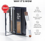 COLOR WOW non waxy hair powder compact layout for dark hair shades