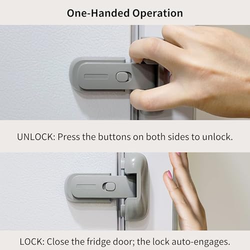 Heart of Tafiti safety lock showing one-handed operation