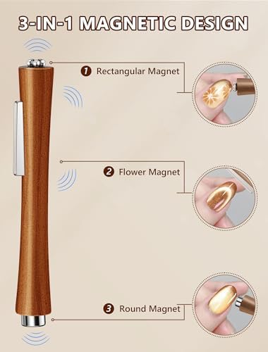 Close up of Merdttes magnetic nail art pen tips