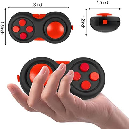 UOOEFUN pocket stress relief pad detailing the quiet and audible click options