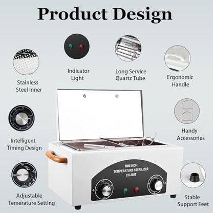 ZJchao sterilizer machine with temperature control dial