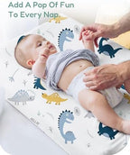 Totchill 2 pack changing pad covers packaging layout
