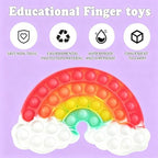 Qetrabone fidget toy set showing tactile silicone texture