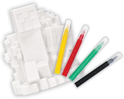 Tara Toys craft kit displaying the final colored character design example