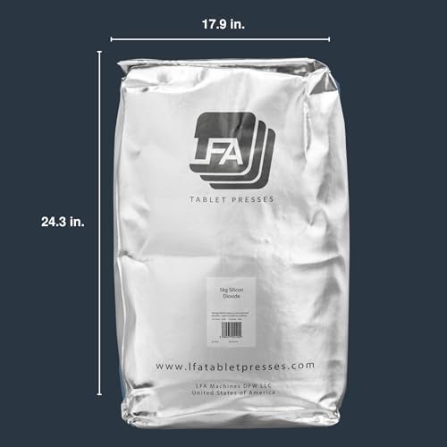 Detailed label information on 5kg silica bag