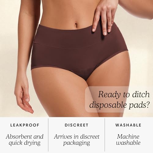 Model wearing Everdries discreet incontinence panties