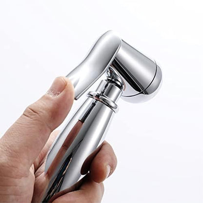 Complete hardware set for the brass bidet sprayer installation