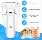 Lyrzzey quiet electric small animal grooming clipper package contents display layout