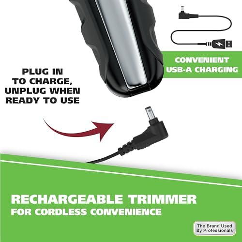 Wahl total beard trimmer accessories including charger cleaning brush and blade oil