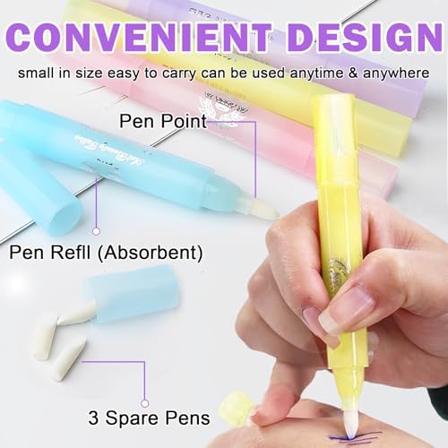 Using nail polish remover pen for cuticle edge cleanup