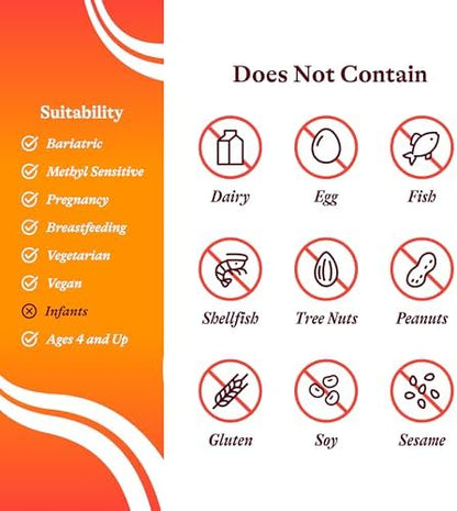 Seeking Health Multivitamin One Sensitive allergen free certifications close up