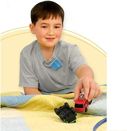 Malem Ultimate PRO blue alarm packaged with sensor cord for deep sleepers.