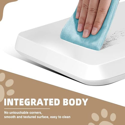 Kanmeii small animal scale showing the detachable tray mechanism for easy cleaning and maintenance.