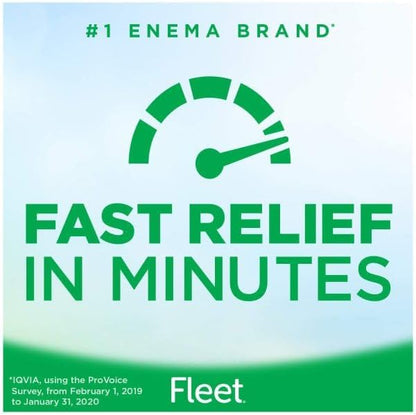 Fleet ready to use enema bottle with pre-lubricated Comfortip