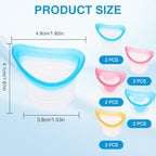 Portable silicone eye wash kit for rinsing dust and irritants