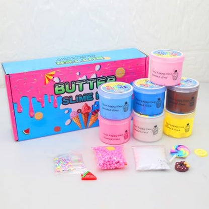 Close-up of the rainbow lollipop and donut charms included in the ZONEWAY sensory kit.