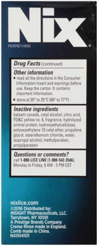 Nix Lice Treatment Creme Rinse 2 fluid ounce bottles in a multi pack