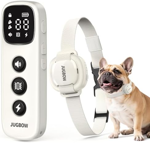 Shock Collar for Small Dogs - 4200FT Dog Training Collar with Remote for 5-30lbs Mini Small Dogs, IPX8-Waterproof Rechargeable E-Collar with Beep (1-9), Vibration(1-3), Safe Shock(0-16) - Image 2