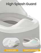 Close up of Minimiss toddler toilet soft cushion seat