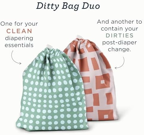 Esembly Ditty Bag set for cloth diapers and swimsuits