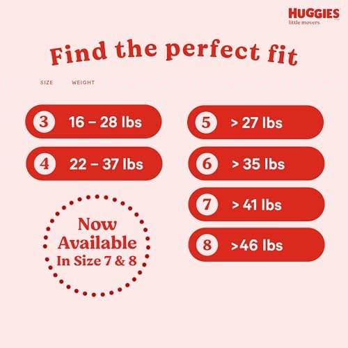 Close-up of the 5-Way Fit System and Double Grip Strips on a Huggies diaper