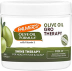 Palmer's Olive Oil Formula Gro Therapy front view showing container branding