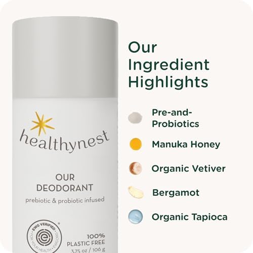 HealthyBaby pregnancy safe deodorant ingredients including Manuka honey.