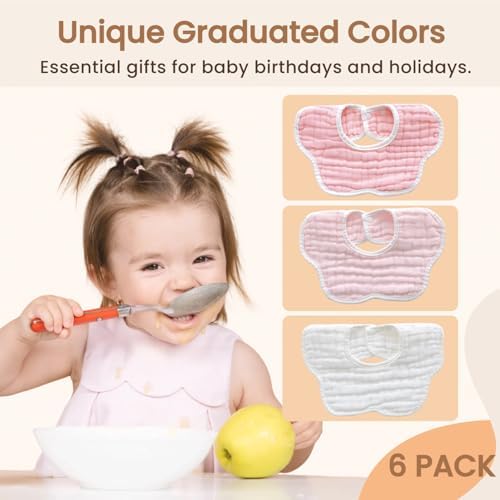 MUKIN baby bib folded neatly to demonstrate the compact and travel friendly design for Indian parents