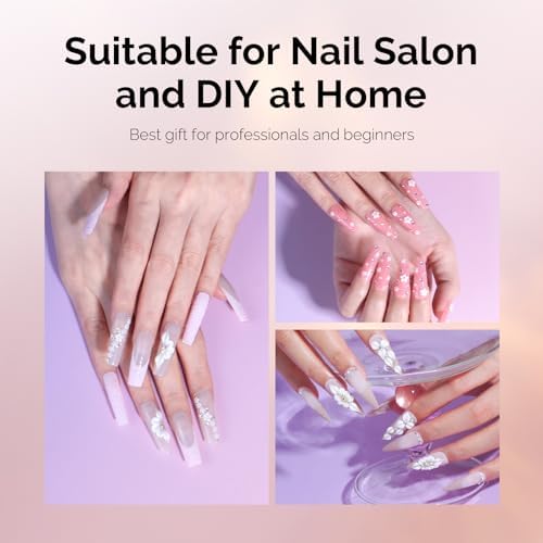 Authentic MelodySusie acrylic brush set for precise manicure work