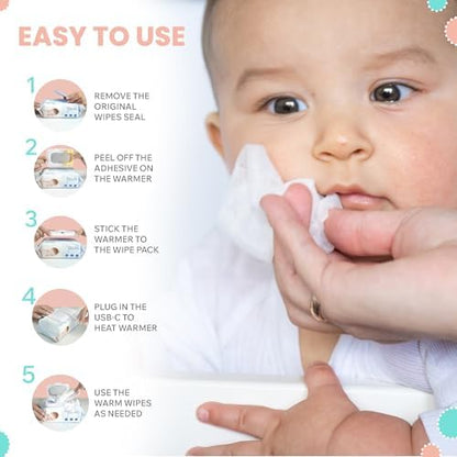Open Lulyboo baby wipe dispenser displaying double layer insulation