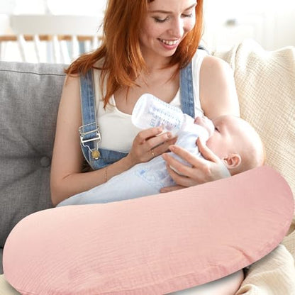 Hooyax nursing pillow cover fitting standard feeding cushion