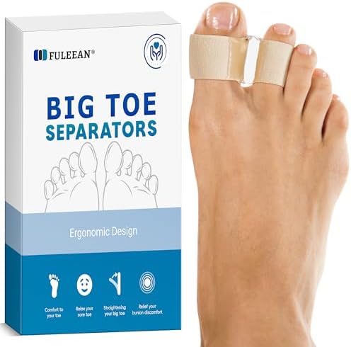 Viexpand gel toe separator showing dual loop design
