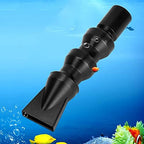 High grade plastic aquarium outflow nozzle highlighting secure slip on connection compatibility for standard return plumbing pumps