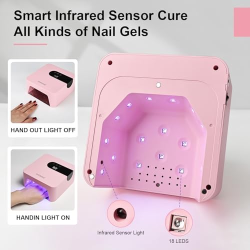 JODSONE authentic imported home manicure equipment with smart automatic sensor